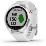 Approach® S42 - Plata con correa blanca