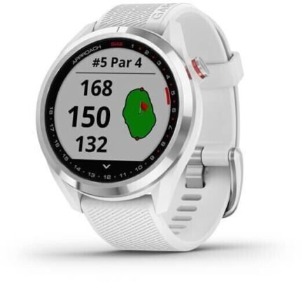 Approach® S42 - Plata con correa blanca