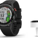 Approach® S62 - Bundle Bisel de cerámica negro con correa negra Pack