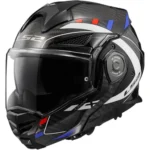 Casco LS2 FF901 Advant X Carbon Future Blanco/Azul/Rojo Original