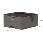 Brother HLL2375DW A4 Monochromatyczna 34 str./min Wi-Fi USB Drukarka Laserowa Oryginalna - Image 2