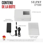 Imprimante Canon Selphy CP-1500 Blanc Original - Image 3