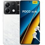 Poco X6 - Smartphone de 8+256GB, Pantalla AMOLED de 6.67” 120Hz 1.5K, Snapdragon 7s Gen 2, Triple cámara de hasta 64MP, 5000mAh, Blanco (Versión ES) Original