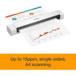 Brother DS-640 Scanner Mobile | A4 | Alimentation USB |15 ppm | Couleur | Noir/Blanc | Dsmobile | Scan to USB Original - Image 3