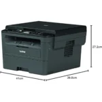 Brother DCPL2530DW A4 Monochromatyczna 30 str./min Wi-Fi USB Drukarka Laserowa Oryginalna - Image 2