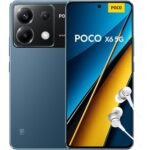 Poco X6 - Smartphone de 12+512 GB, Pantalla AMOLED de 6.67” 120Hz 1.5K, Snapdragon 7s Gen 2, Triple cámara de hasta 64MP, 5000mAh, Azul (Versión ES) Original