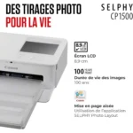 Imprimante Canon Selphy CP-1500 Blanc Original - Image 6