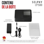 Canon Selphy CP-1500 Imprimante Photo WiFi 10x15cm Noir Original - Image 4