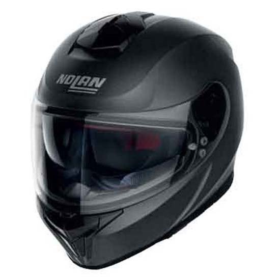 6m8shrxq1yov4kg0pnwtat6iwst0.jpg Casco integral de moto N80-8 Special N-Com Nolan Negro mate Original - Image 1