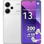 Xiaomi Redmi Note 13 Pro+ 5G - Smartphone de 12+512 GB, Pantalla de 6,67" AMOLED 1.5K 120Hz, MediaTek Dimensity 7200 Ultra, Triple cámara de hasta 200MP, Hypercharge 120W, Blanco (Versión ES) Original