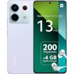 Xiaomi Redmi Note 13 Pro 5G - Smartphone de 12+512 GB, Pantalla de 6,67" AMOLED 1.5K 120Hz, Qualcomm Snapdragon 7 Gen 2, Triple cámara de hasta 200MP, Hypercharge 67W, Morado (Versión ES) Original