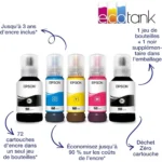 Imprimante multifonction Epson A4 Wi-Fi EcoTank ET-2856 Original - Image 2