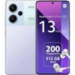 Xiaomi Redmi Note 13 Pro+ 5G - Smartphone de 12+512 GB, Pantalla de 6,67" AMOLED 1.5K 120Hz, MediaTek Dimensity 7200 Ultra, Triple cámara de hasta 200MP, Hypercharge 120W, Morado (Versión ES) Original