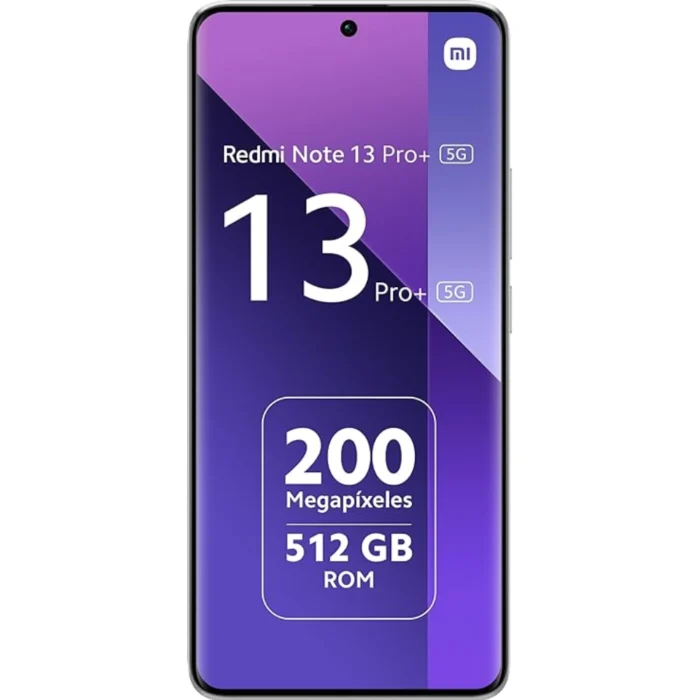 Xiaomi Redmi Note 13 Pro+ 5G - Smartphone de 12+512 GB, Pantalla de 6,67" AMOLED 1.5K 120Hz, MediaTek Dimensity 7200 Ultra, Triple cámara de hasta 200MP, Hypercharge 120W, Blanco (Versión ES) Original - Image 5