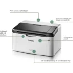 Brother HL-1210W A4 Monochromatyczna 20 str./min Wi-Fi Drukarka Laserowa Oryginalna - Image 6