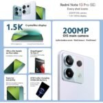 Xiaomi Redmi Note 13 Pro 5G - Smartphone de 8+256 GB, Pantalla de 6,67" AMOLED 1.5K 120Hz, Qualcomm Snapdragon 7 Gen 2, Triple cámara de hasta 200MP, Hypercharge 67W, Negro (Versión ES) Original - Image 4