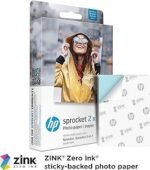 HP 2 x 3 Cala Premium Zink Papier Fotograficzny (Pakiet 50) Zestaw Akcesoriów z Albumem na Zdjęcia, Etui, Naklejkami, Markerami Oryginalny - Image 6