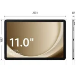 Tableta Samsung Galaxy Tab A9+ Wifi, 64GB, 4GB RAM, Plata, 11", WQXGA, Qualcomm, Android 13 Original - Image 3