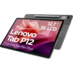 Tableta Lenovo Tab P12, 128 GB, Storm Grey, 12.7 " 3K, 8GB RAM, MediaTek Dimensity 7050, Android Original