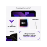 Tableta Apple iPad Air (2022), 64 GB, Blanco Estrella, WiFi, 10.9", Liquid Retina, Chip M1 con Neural Engine Original - Image 3