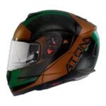 Casco MT Atom SV Adventure Verde mate Original - Image 2