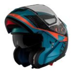 Casco MT Atom SV Adventure Azul mate Original