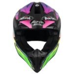 Casco de motocross Airoh Wraap Prism Multicolor Original - Image 7