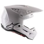 Casco Alpinestars SM5 Solid Blanco Original - Image 4