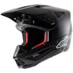 Casco Alpinestars SM5 Solid Negro/Gris Original