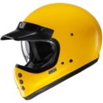 Casco HJC V60 Solid Amarillo Original - Image 2