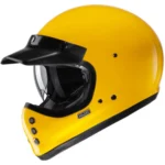Casco HJC V60 Solid Amarillo Original - Image 2
