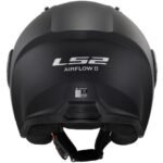 Casco LS2 OF616 Airflow II Solid Negro Mate Original - Image 3