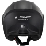 Casco LS2 OF616 Airflow II Solid Negro Mate Original - Image 7