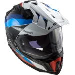 Casco LS2 MX701 Explorer C 2206 Frontier Negro/Azul Original - Image 2