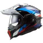 Casco LS2 MX701 Explorer C 2206 Frontier Negro/Azul Original