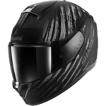 Casco Shark Ridill 2 Assya Mat Negro/Antracita/Antracita Original