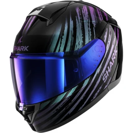 Casco Shark Ridill 2 Assya Negro/Purpurina/Negro Original