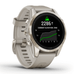 epix™ Pro (Gen 2) – Edición Sapphire | 42 mm - Dorado con correa color beige Original - Image 2