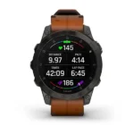 epix™ (Gen 2) Zafiro | 47 mm - titanio negro con correa de cuero Original - Image 8