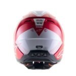 Casco de motocross Alpinestars S-M5 - Rayón Rojo / Blanco Original - Image 3